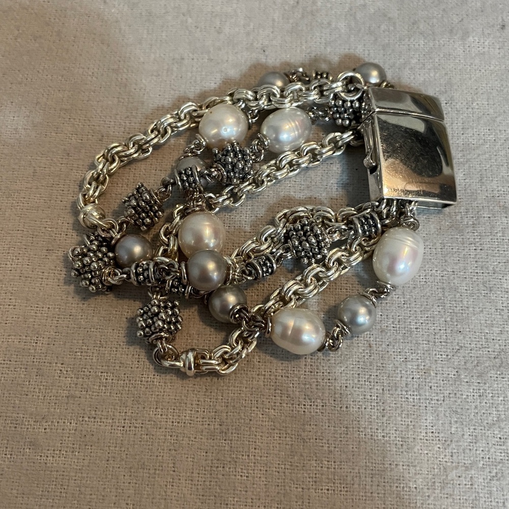Michael Dawkins 4 strand bracelet SS